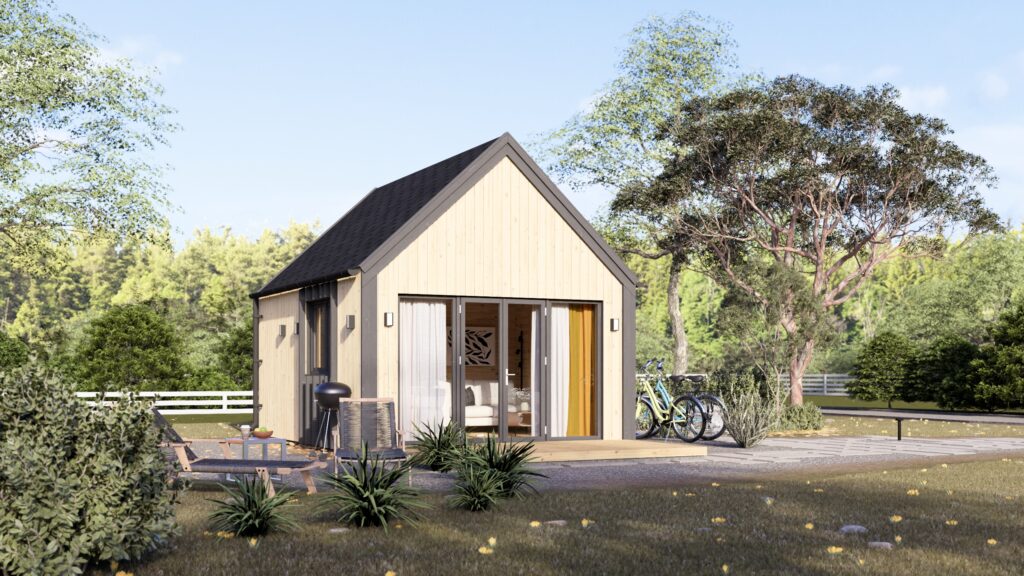 petite maison en bois