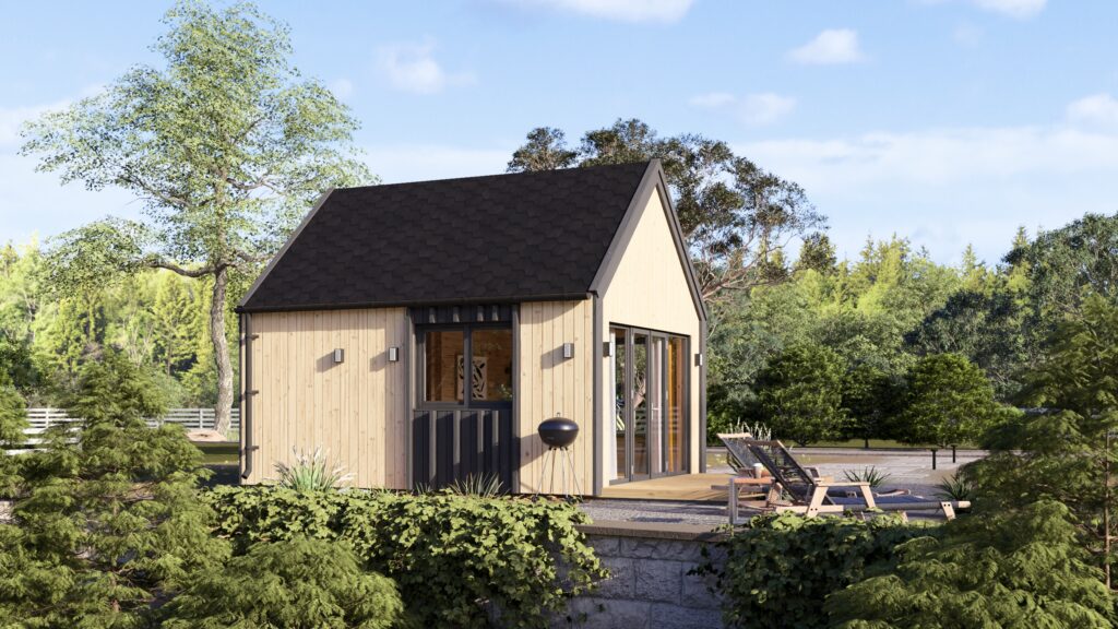 petite maison en bois