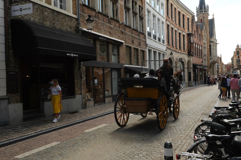 Brugge Gaufres manger des lieux d'intérêt