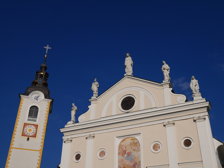 Annonciation de l'église de Marie Kamnik Slovénie