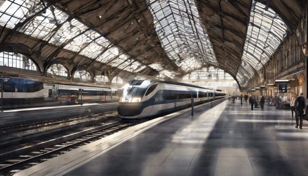 Comment rejoindre la gare de Lyon Part Dieu en train ?