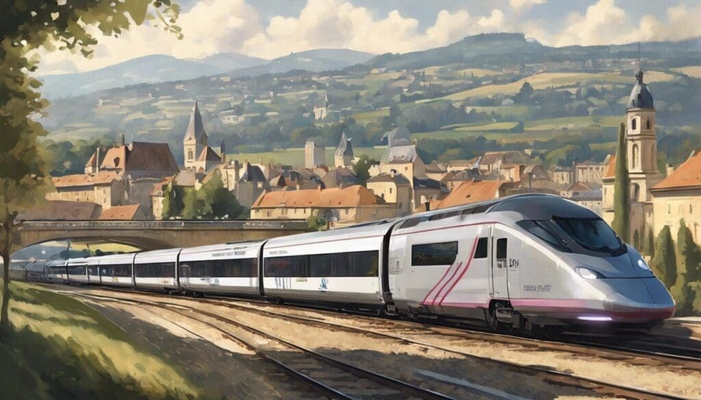 Comment voyager en train de Lyon à Dijon ?
