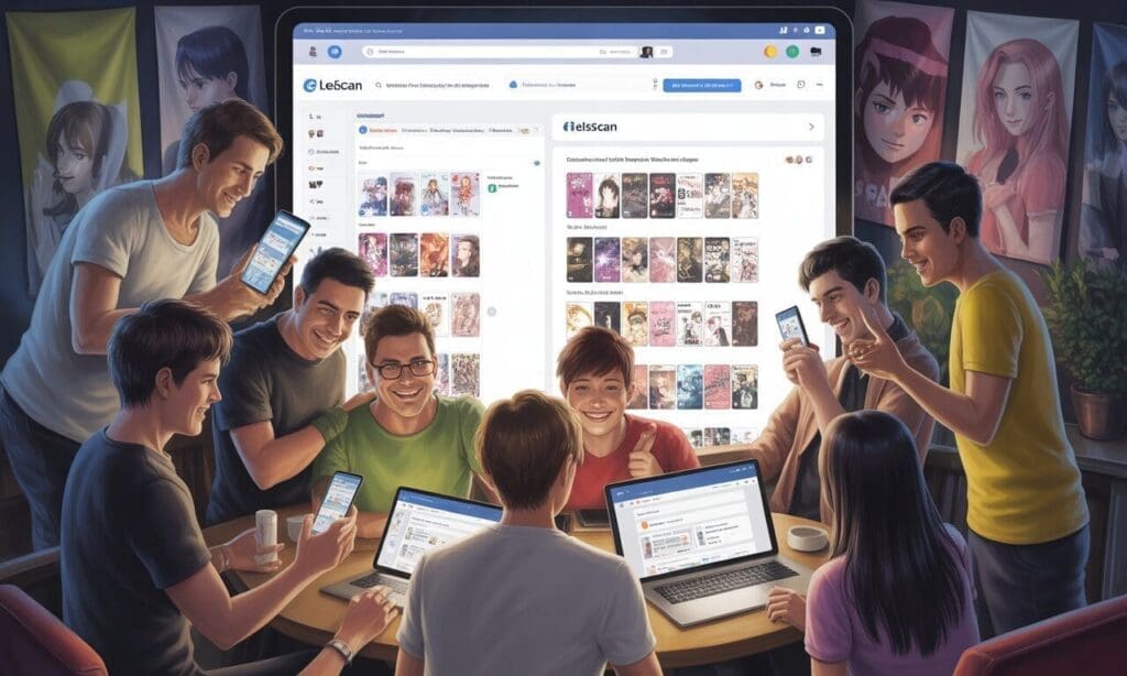 Communauté Lelscan, pages Facebook, forums et ressources pour suivre et partager vos séries préférées