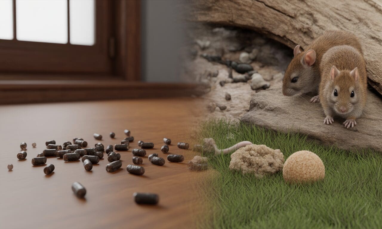 découvrez comment identifier les crottes de rat par rapport à celles d'autres animaux et apprenez les meilleures actions à entreprendre pour une intervention efficace.