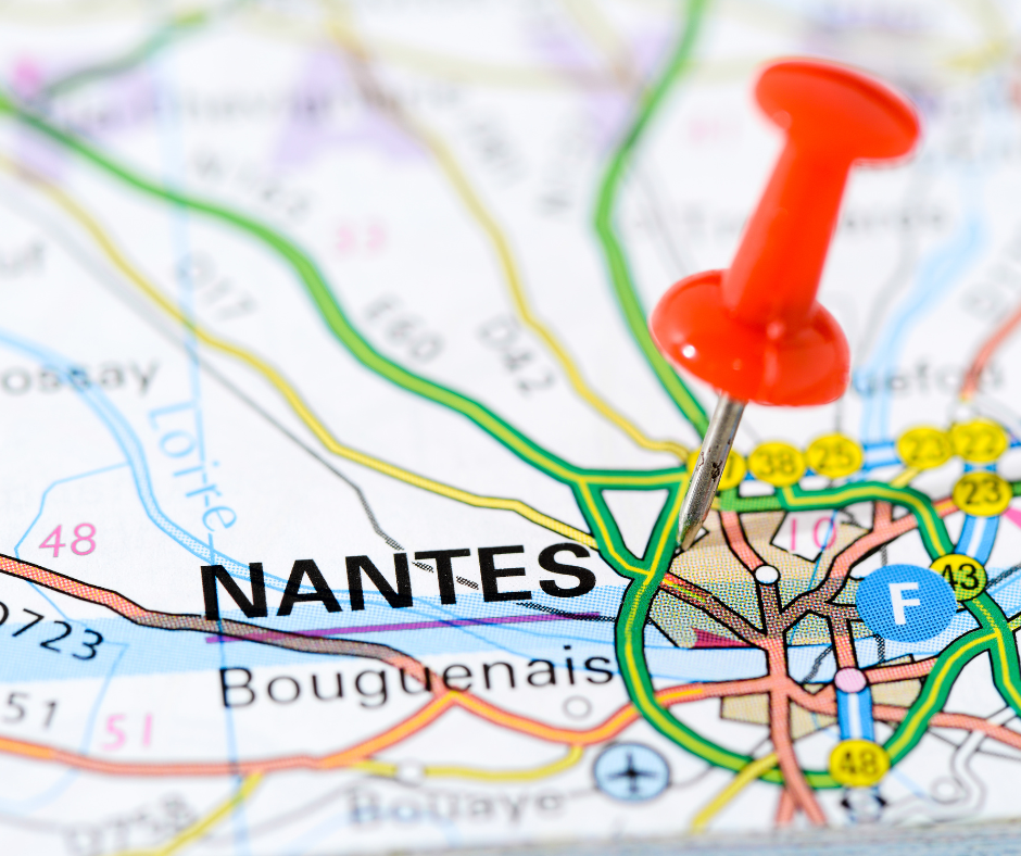 map nantes