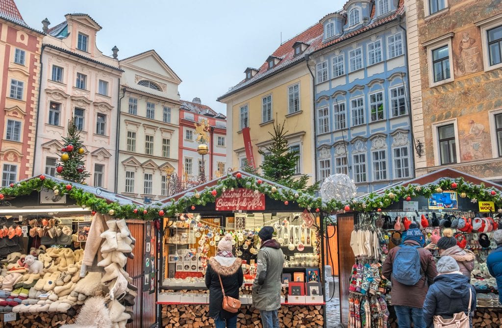 Fêter Noël au marché de Prague_