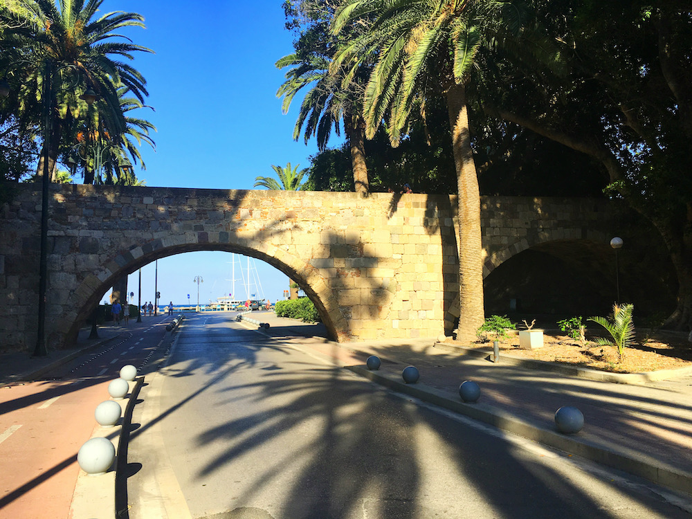 Piste cyclable de la ville de Kos Grèce