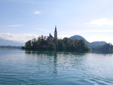 Île du lac de Bled
