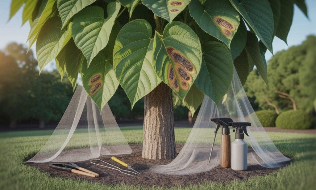 Maladies, nuisibles et inconvénients du catalpa : prévention et traitements efficaces