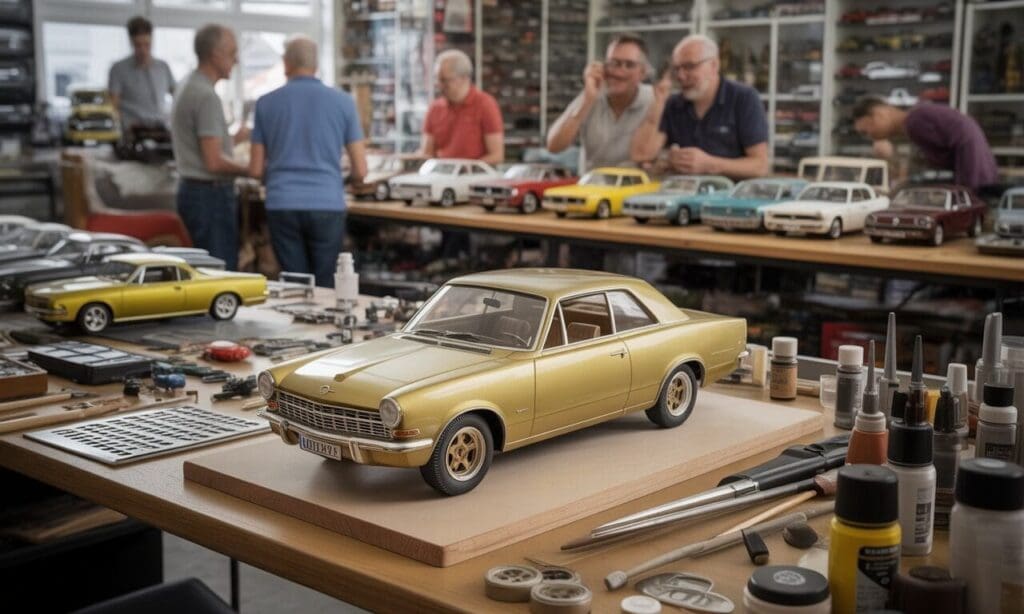 Modélisme et objets Albrad, du kit Opel aux marchés de collectionneurs
