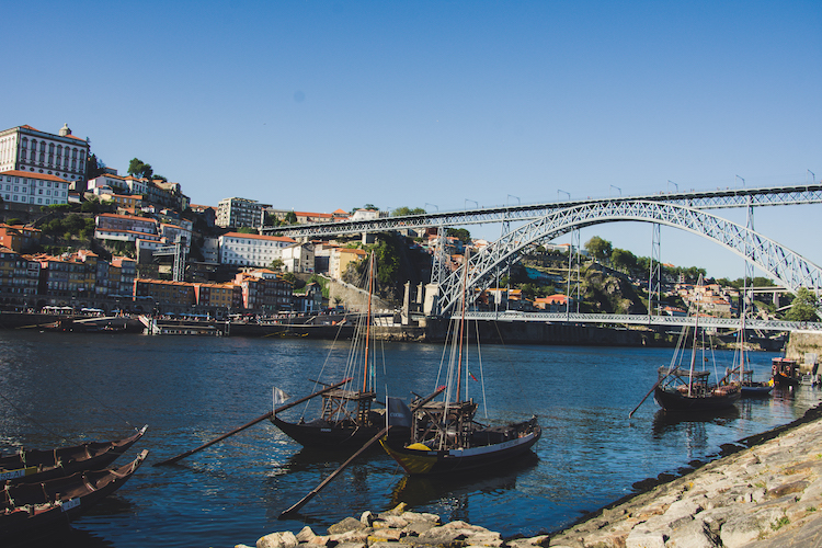 Porto au nord du Portugal