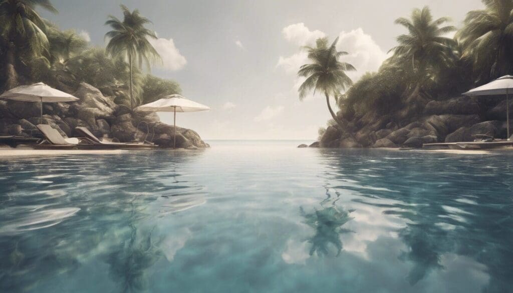 Quelle est la profondeur idéale pour une plage immergée dans une piscine ?