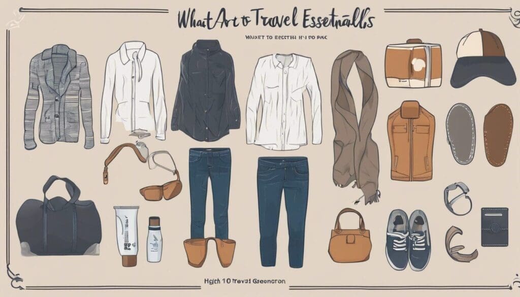 Quelles sont les 10 indispensables à glisser dans votre tenue de voyage ?
