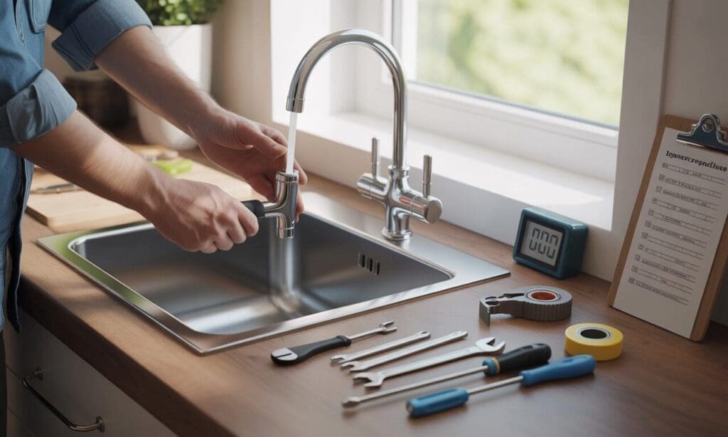 Remplacement de robinet autoperceur : estimation des coûts, temps et checklist outillage pour réussir en une heure