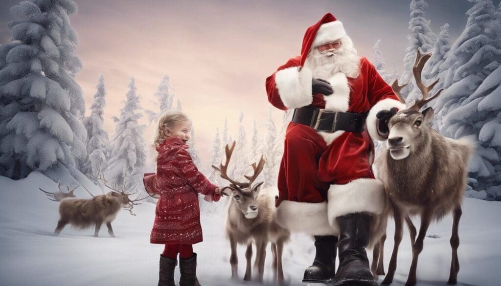 Rencontre magique avec le Père Noël lors d&rsquo;un voyage en Laponie tout compris ?