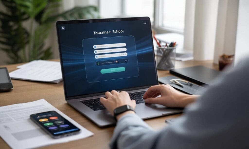 Résoudre les accès, mots de passe et notifications sur Touraine e-school