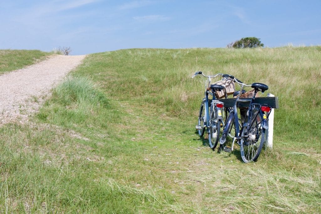 Faire du vélo autour de Texel