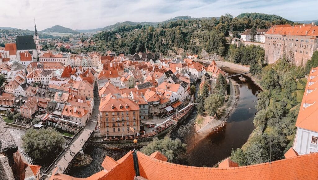Visite de Cesky Krumlov: ville du patrimoine mondial de l&rsquo;UNESCO en République tchèque