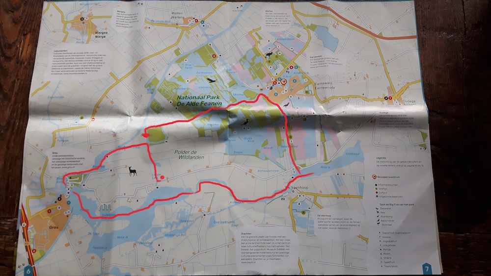 Naviguer en Frise itinéraire de navigation à travers la Fryslan
