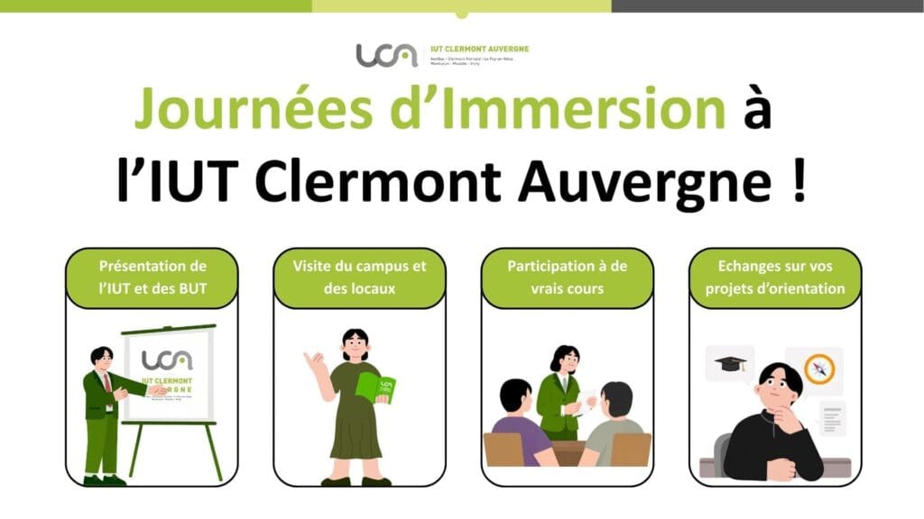 Découvrez les formations innovantes proposées par l&rsquo;IUT Clermont Auvergne en 2025