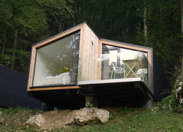 hut glamping villa lake bled