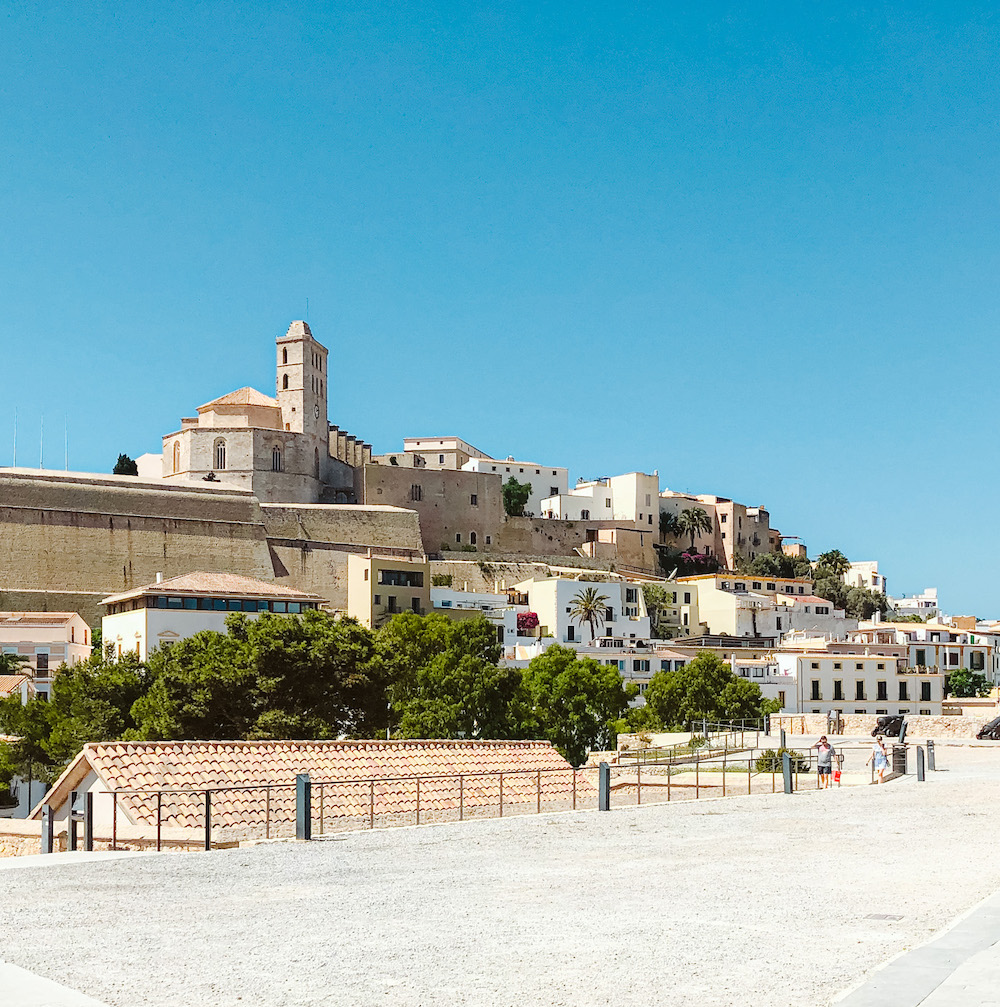 Le plus bel endroit de la ville d'Ibiza