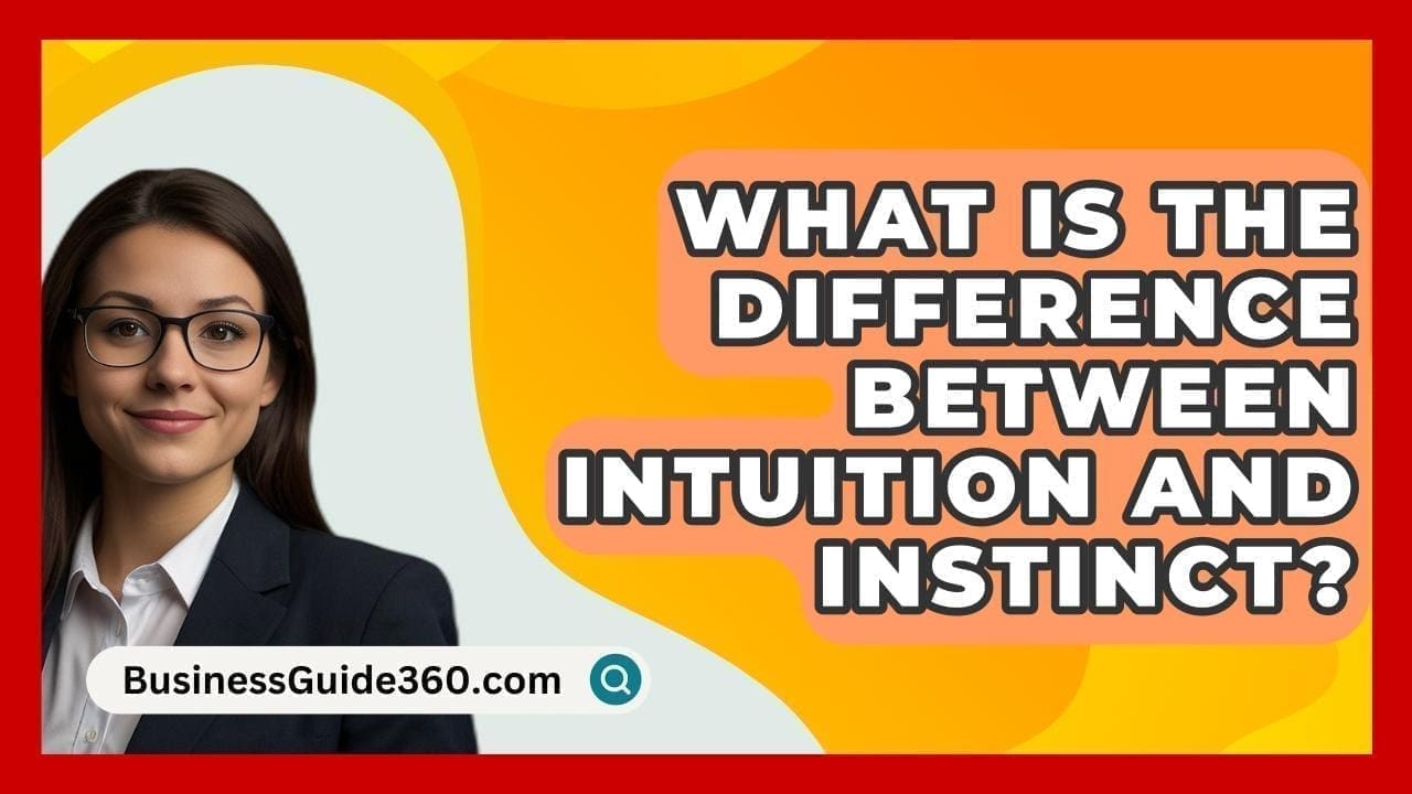 découvrez la différence entre intuition et instinct, deux forces naturelles qui guident nos décisions et influencent notre vie quotidienne. apprenez à reconnaître et à utiliser ces ressources intérieures pour mieux vous comprendre.