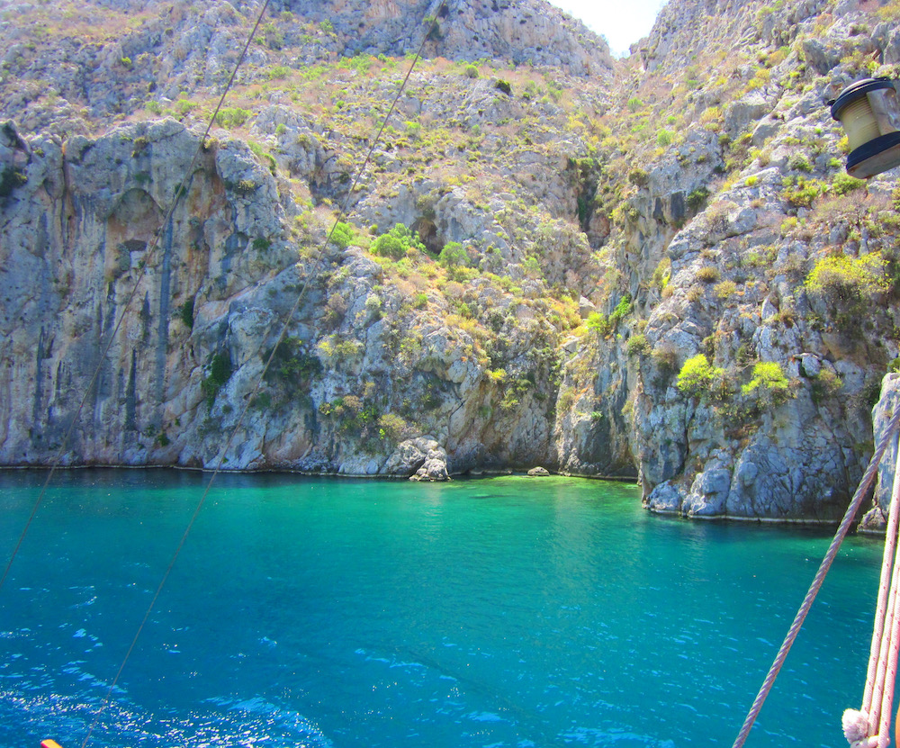 baie de baignade de vacances de kos
