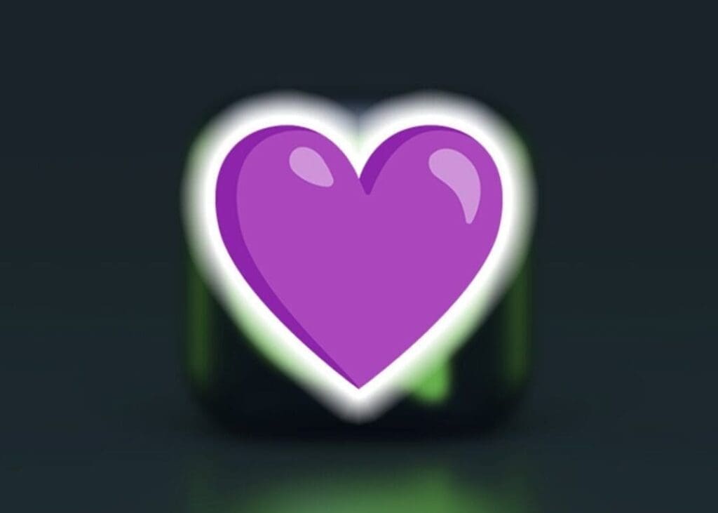 La signification du coeur violet : un symbole d&rsquo;espoir et de compassion