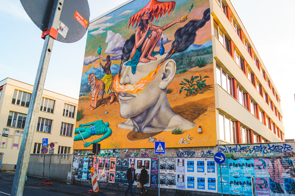 art de la rue peintures murales de cologne ehrenfeld