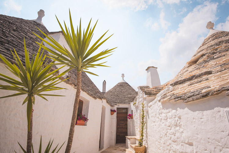 Trulli dans les Pouilles d'Alberobello