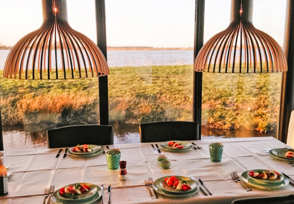 villa sur l'eau frise