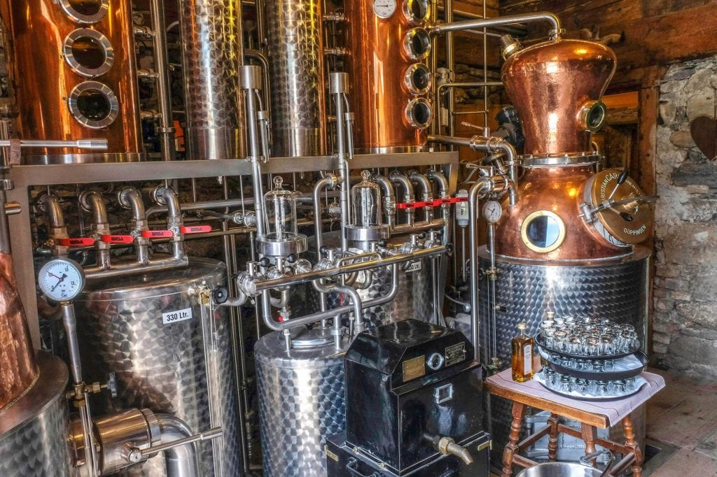 vacances d'été autriche Bregenzerwald dégustation de gin